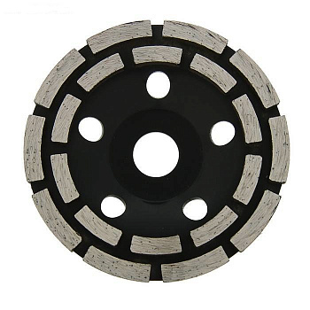 Чашка алмазная двухрядная ALMAREZ 125*22,23/303212