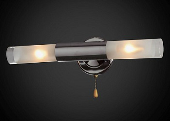 Бра универсал 3-8031-2-СR Е14 хром/прозрачный