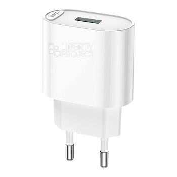 Блок HOCO C109A USB-C, 18W, белый