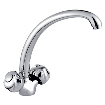 Смеситель для кухни LEDEME литой излив, керамика L4226 89251