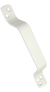 Ручка-скоба РС-85 цельнотянутая белая