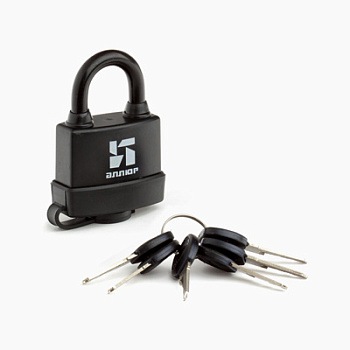 Замок навесной всепогодный АЛЛЮР ВС1Ч-375П