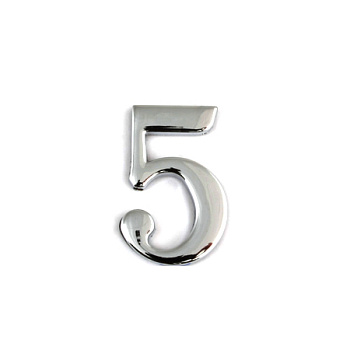 Цифра "5" Хром