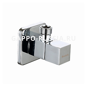 Кран шаровый угловой для сантехприборов Gappo G241 Н-Н 1/2*3/8