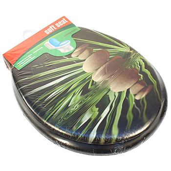 Сиденье для унитаза "Морской мир" мягкое/57730