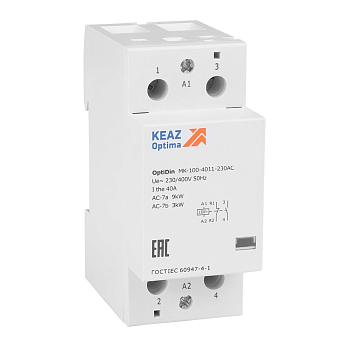 Контактор модульный OptiDin MK-100-4011-230AC