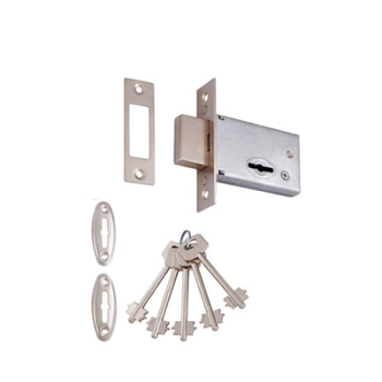 Замок врезной под сувальдный ключ VETTORE 800 СР (Хром)