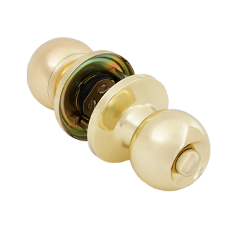 Защёлка круглая Ferre 6072 ET GP ключ-поворотник (Золото)