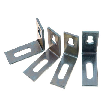 Уголок бытовой оцинкованный 46*46*15*3 мм (4шт,)