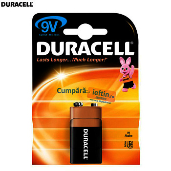 Крона  DURACELL 9V  (8906) R61