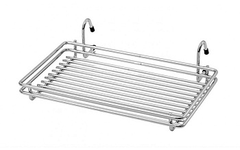 Полка навесная одноуровневая CWJ202Е, 260*200*70мм, хром