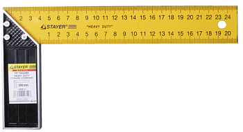 Угольник столярный 250мм/3430-25/73/11/3/1