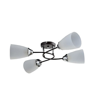 Люстра потолочная Vimi 4*E14*40W венге/хром TC-990-804 WG