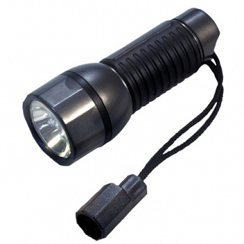 Фонарь Космос 2079 BLED (3R03)5 светодиодов серебро пластик влагозащитный