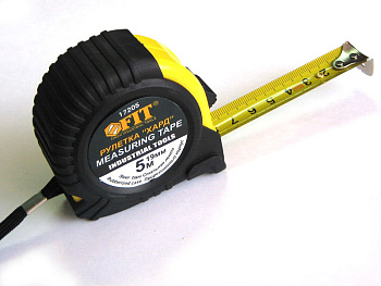 Рулетка Хард 5 м х 19 мм FIT/17205