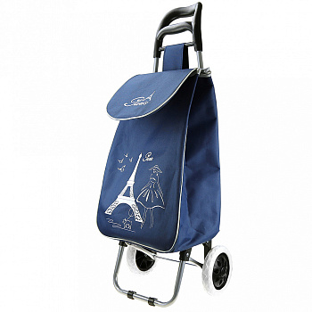 Тележка-сумка "Париж" 94х34х28см (размер сумки 33*20*55см)