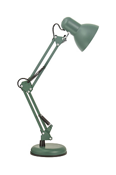 Светильник MT2001A/C зеленый основание+струбцина 60Вт Е27