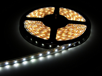 Лента 5050 60LED/м 12V 14,4Вт /теплый белый