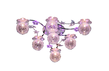 Люстра Iris Sch SBC5891-7-LED,7хG4/20W светодиодная