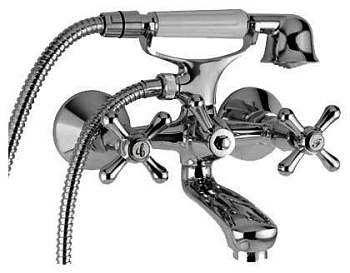 Смеситель 202 TREFF для ванны, кран-букса резина /141-0013-07