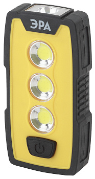 Фонарь ЭРА RB-802 серия Практик.3*R3. 6W COB+1Вт*LED. магнит.крючок.клипса IP65****