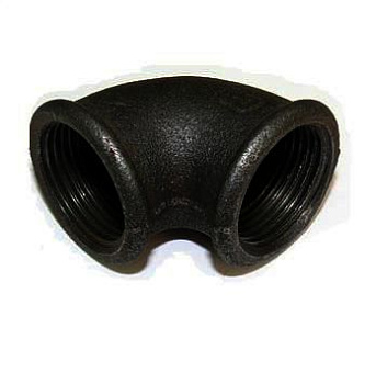 Угольник черный 32 мм В.Р