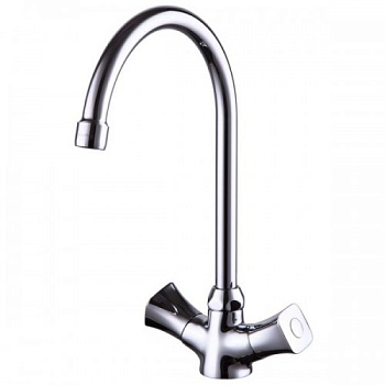 Смеситель KAISER Topaz кухня, кран-букса керамика/17233