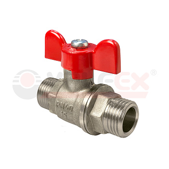 Кран шаровый для воды Valfex 3/4* Н/Н бабочка 