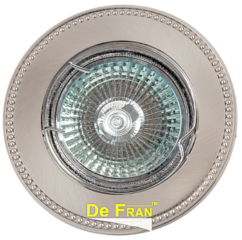 Светильник точечный MR16 поворотный сатин-никель+хром/FT 180***