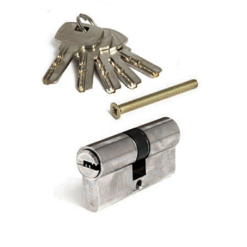 Цилиндровый механизм M60-ZN/ключ-ключ/никель