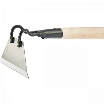 Мотыжка из нержавеющей стали с черенком /62333