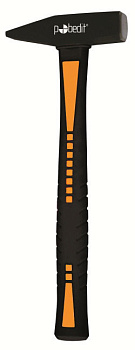 Молоток слесарный ,обрезиненная рукоядка ,70% фибергласса 200гр Pobedit/2540402*