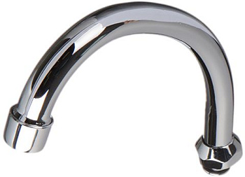 Излив  к смесителю "Елка" 20 см с аэратором Евро MKP20671