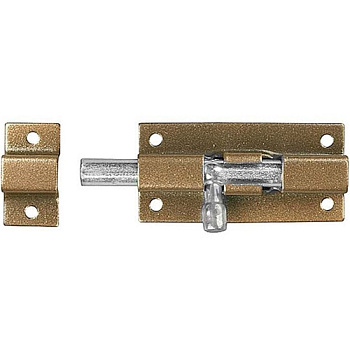 Задвижка прямоугольная ШП-50 КМЦ коричневый с цинком/ЗТ-5