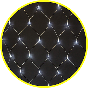 Гирлянда  ЗАВЕСА 1,5х1.5m-230-TR-IP20 Navigator 61847