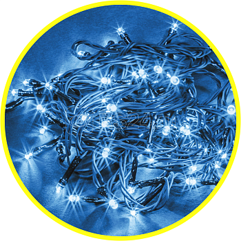 Гирлянда  NGF-S01-100B-10-11.5m-230-C8-G-IP20 Navigator /14023 СИНИЙ