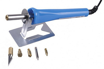 Набор паяльник-выжигатель (6 насадок) 220 V/30 Вт REXANT/12-0183