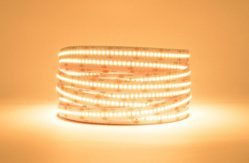 Лента 2835 240LED/12V 19,2Вт 1м/теплый белый/3000К/General