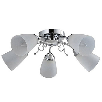 TC-400-105 CH Люстра потолочная MARY 5*E14*40W