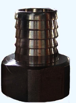 Штуцер хром 25 * 3/4" Внут.Р.