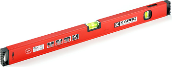 Уровень KAPRO GENESIS (3 глазка  0,5мм/м) 1200мм