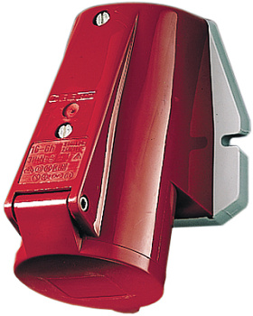 Розетка 4-х штыревая 32А 3P+Е IP44 наружная/Mennekes/01373***