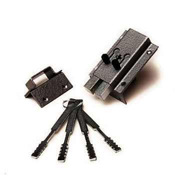 Замок накладной КОМАЗ обратный ригель г.Спб