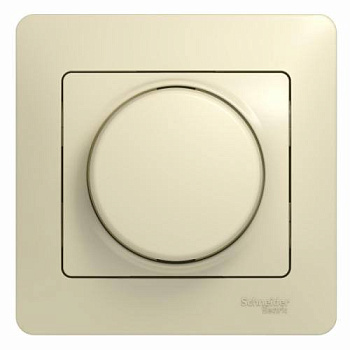 Диммер Glossa бежевый универсальный 600 Вт GSL000236***