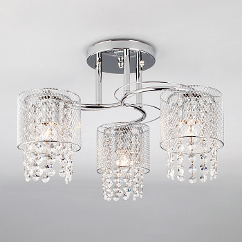 Потолочный светильник 30137/3 хром Eurosvet