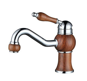 Смеситель KAISER Wood для раковины/61011
