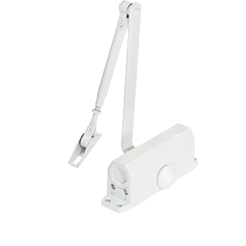 Доводчик BASARA C 100кг W/морозостойкий/белый 