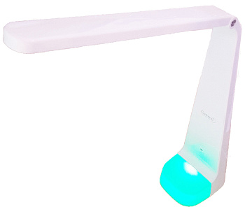 Светильник настольный LED 9вт RGB диммируемый белый/General/800033