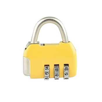 Замок навесной кодовый CL506/бежевый 