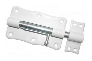 Задвижка накладная ЗТ2-100 полимер белый